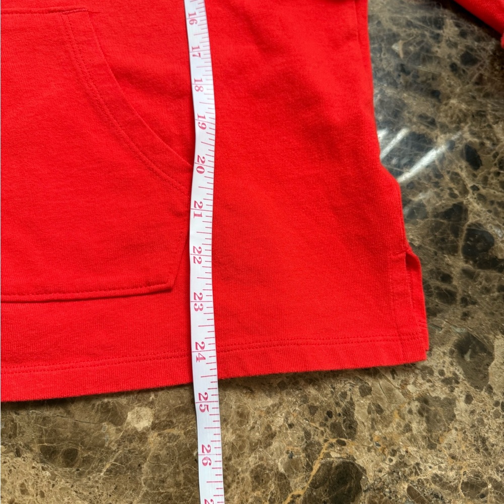 NEW Champion Hoodie Sweatshirt Womens Red Long Sleeve Logo Athletic Size M - Picture 8 of 9